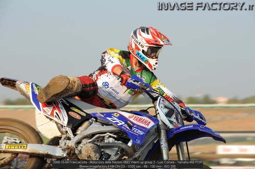 2009-10-04 Franciacorta - Motocross delle Nazioni 0682 Warm up group 2 - Luis Correia - Yamaha 450 POR